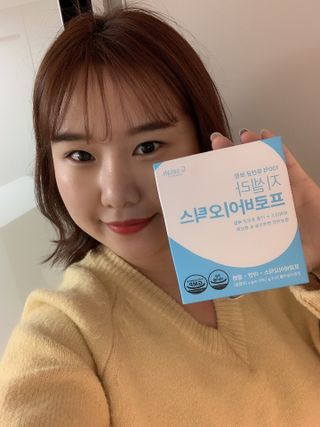 [지셀라] 프로바이오틱스 100억 유산균 보장 (1개월분 / 350mg X 30캡슐) — 5점을 준 리뷰어가 2023년 4월 올린 사용 사진