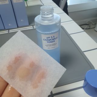 페브유 / FABYOU 페브유 pH5.5 캐모마일 젤 클렌징 폼 + 클렌징 오일 + 토너 3종 세트 — 5점을 준 리뷰어가 2021년 7월 올린 사용 사진