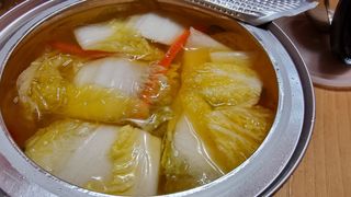 셰프애찬 단호박 백김치 1kg — 5점을 준 리뷰어가 2022년 10월 올린 사용 사진