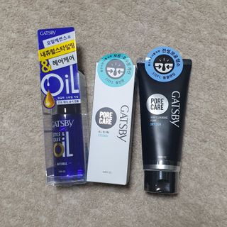 [갸스비] 명불허전, 남성을 위한 브랜드 갸스비의 올인원, 폼클렌징, 헤어오일 3종 — 5점을 준 리뷰어가 2021년 3월 올린 사용 사진