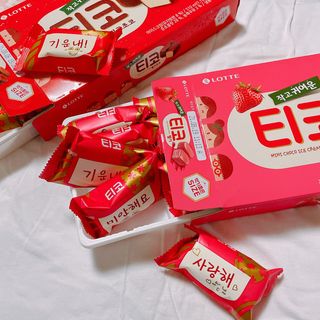 롯데제과 티코밀크초코 — 4점을 준 리뷰어가 2021년 9월 올린 사용 사진