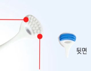 크리오 클리어스 혀백태제거 구취관리 혀클리너 — 5점을 준 리뷰어가 2021년 2월 올린 사용 사진