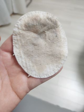 디어엘로디 무표백 021패드  12개세트 — 5점을 준 리뷰어가 2022년 11월 올린 사용 사진