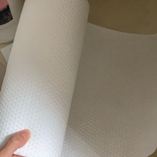 부직포나라 중금속유해물질ZERO 뜯어쓰는 주방 일회용수세미 60매 2매 — 4점을 준 리뷰어가 2022년 10월 올린 사용 사진