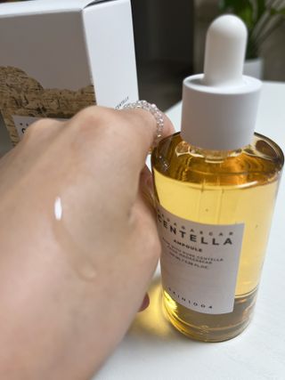 [스킨1004] 마다가스카르 센텔라 앰플 100ml — 5점을 준 리뷰어가 2024년 5월 올린 사용 사진