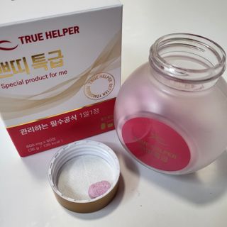 트루헬퍼 쁘띠특급 글루타치온 히알루론산 1박스 2개월분 — 5점을 준 리뷰어가 2023년 2월 올린 사용 사진