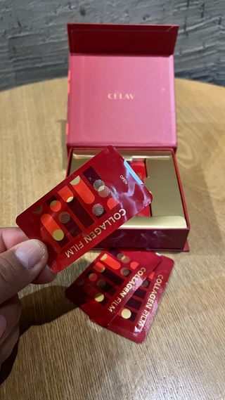 프리마인 귀족의 콜라겐, 92배 흡수율. 럭셔리 프리미엄 CH.V콜라겐필름 30매 — 5점을 준 리뷰어가 2022년 4월 올린 사용 사진