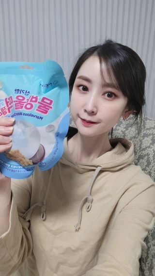 (주) 피치코리아 신기한 물방울떡 젤리 x2개입 — 3점을 준 리뷰어가 2023년 5월 올린 사용 사진