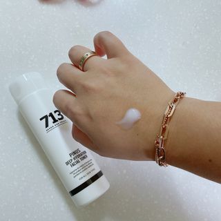 [세븐원쓰리 713] 토너 하나만으로도 피부회복 흡수촉촉 몽글토너 — 5점을 준 리뷰어가 2021년 10월 올린 사용 사진