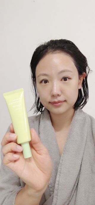 아이레시피 마일드시카 브라이트닝 업 선스크린 SPF50+ PA++++ — 5점을 준 리뷰어가 2023년 6월 올린 사용 사진