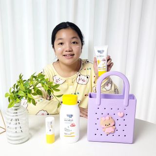 포멀비 키즈 더마베리어 아토 세트(크림 120ml+워시 300ml+스틱밤 18g) — 5점을 준 리뷰어가 2023년 11월 올린 사용 사진