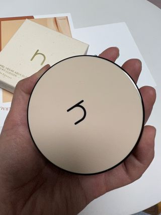 하멜 비건 아쿠아 글로우 제로핏 쿠션 — 4.5점을 준 리뷰어가 2022년 8월 올린 사용 사진