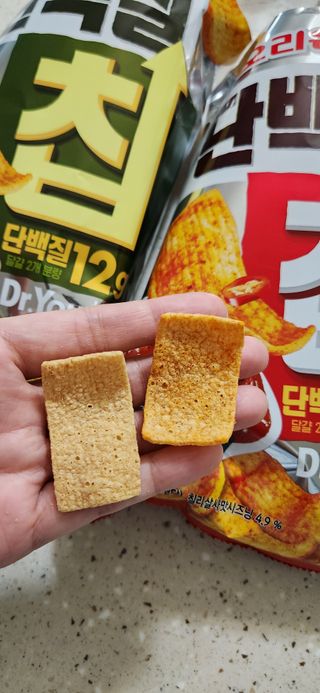 맛있게 채우는 단백질 12g, 닥터유 단백질칩 — 5점을 준 리뷰어가 2023년 12월 올린 사용 사진