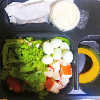 참살이도시락 작심삼일 샐러드도시락 3개 맛보기 새벽배송 또는 택배배송 — 5점을 준 리뷰어가 2021년 8월 올린 사용 사진