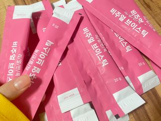 필리브 비주얼 브이스틱 — 5점을 준 리뷰어가 2021년 6월 올린 사용 사진