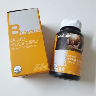 메디타민 비타민B 컴플렉스 — 5점을 준 리뷰어가 2021년 8월 올린 사용 사진