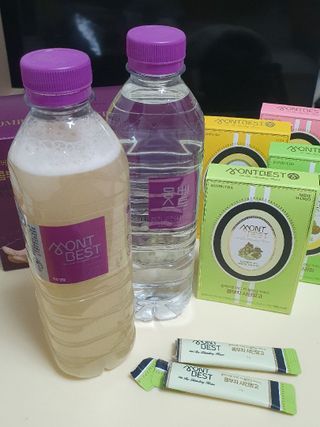 몽베스트 [MONTBEST] 500mL 20병 & 블랜딩 콤부차 달콤 4종 — 5점을 준 리뷰어가 2024년 12월 올린 사용 사진