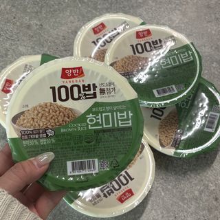 [구매평]양반 동원 양반 100밥 현미밥, 130g, 12개 — 4.5점을 준 리뷰어가 2025년 5월 올린 사용 사진