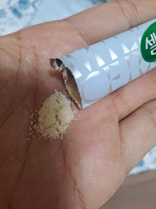 셀렉스스포츠 셀렉스 밀크세라마이드 저분자피쉬콜라겐 28포 X 1박스 — 5점을 준 리뷰어가 2021년 7월 올린 사용 사진