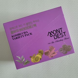 몽베스트 위드더 블랜딩 하우스 콤부차 _ 버라이어티팩 — 3점을 준 리뷰어가 2023년 5월 올린 사용 사진