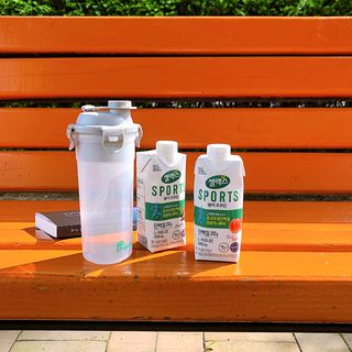 셀렉스스포츠 셀렉스 스포츠 웨이 프로틴 복숭아_ 330ml x 12팩 — 5점을 준 리뷰어가 2021년 4월 올린 사용 사진