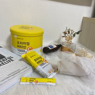 서울약사신협 프리미엄비타민C1000_2.5G x 100포 — 5점을 준 리뷰어가 2021년 5월 올린 사용 사진