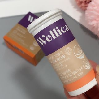 웰리카 더블유 100억 유산균 — 5점을 준 리뷰어가 2020년 12월 올린 사용 사진
