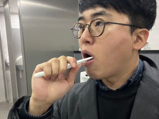 녹다 츄츄고체치약 150정 프로폴리스 죽염 씹는 치약 — 5점을 준 리뷰어가 2022년 12월 올린 사용 사진