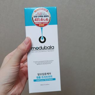 모두발라 탈모집중케어 앰플 트리트먼트 — 5점을 준 리뷰어가 2022년 3월 올린 사용 사진