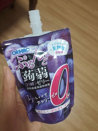 ORIHIRO 오리히로 곤약젤리 제로칼로리 130g 4종 4팩(맛별로 1팩씩) — 5점을 준 리뷰어가 2023년 1월 올린 사용 사진