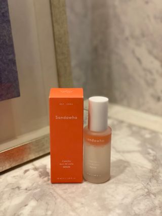 산다화 더블 이펙트 안티 링클 세럼 50ml — 5점을 준 리뷰어가 2021년 9월 올린 사용 사진