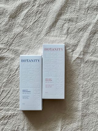 보타니티 촉촉수분자차 아쿠아핏 선 에센스 50ml + 보송톤업자차 징크 선 로션 50ml SPF50+ PA++++ (4/25) — 5점을 준 리뷰어가 2022년 5월 올린 사용 사진