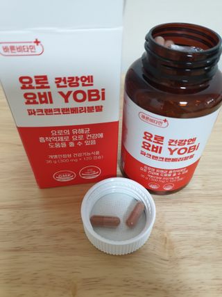 바른비타민 요비 1박스 120캡슐 요로건강 요헬씨 원료 복합 건강식품 — 5점을 준 리뷰어가 2021년 6월 올린 사용 사진