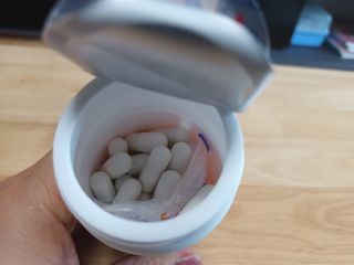 프리마인 성큼다가온 봄, 이너뷰티를 챙겨야 피부도 화사하게, 컨디션도 활기차게. 흡수율을 높인 고효율 비타민. — 5점을 준 리뷰어가 2022년 4월 올린 사용 사진