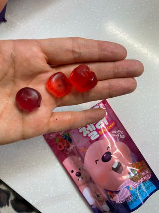 [팔도] 잔망루피젤리 믹스베리맛 42g 8개 — 5점을 준 리뷰어가 2022년 1월 올린 사용 사진