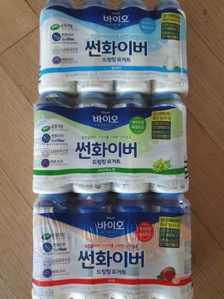 LIVE 매일바이오 썬화이버 드링킹 요거트 — 5점을 준 리뷰어가 2022년 8월 올린 사용 사진