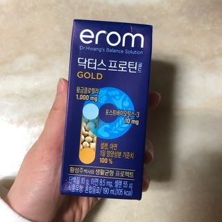 이롬 erom 닥터스 프로틴 골드 — 4점을 준 리뷰어가 2021년 5월 올린 사용 사진
