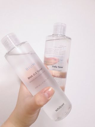 화이트리 비움 데일리 토너, 바하 0.5토너 세트 — 5점을 준 리뷰어가 2020년 12월 올린 사용 사진