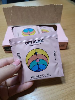 [오프블랙] 아침을 상큼하게 시작하는 에너지티! 유아골든 블렌딩홍차 12T — 5점을 준 리뷰어가 2021년 12월 올린 사용 사진
