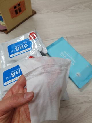[엠메이데이] 안심 알티슈 20매 x 7 — 5점을 준 리뷰어가 2022년 1월 올린 사용 사진