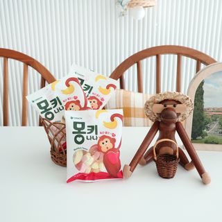 폭신 쫄깃 식감 로맨스, 몽키나나 젤리 8봉지 — 5점을 준 리뷰어가 2021년 3월 올린 사용 사진
