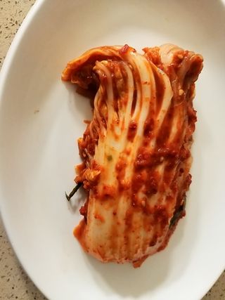 셰프애찬 알배기 겉절이 김치 1kg — 5점을 준 리뷰어가 2022년 11월 올린 사용 사진