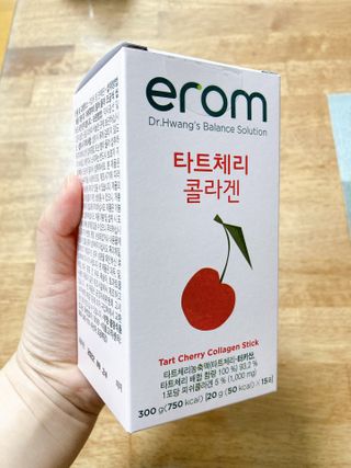 이롬 erom 타트체리 콜라겐 — 4점을 준 리뷰어가 2021년 3월 올린 사용 사진