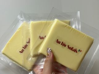 앙투어솔레 아일랜드 구워먹는 치즈 100 자연 치즈 와인안주 300g(100g x 3팩) — 5점을 준 리뷰어가 2022년 8월 올린 사용 사진