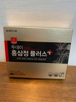 서울약사신협_투데이홍삼정플러스스틱_10g x 30포 — 4.5점을 준 리뷰어가 2021년 3월 올린 사용 사진