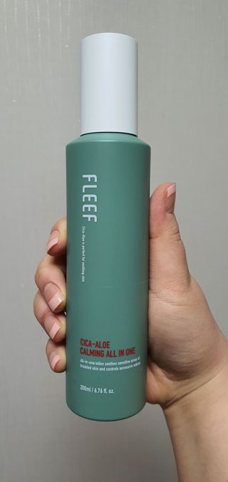 플리프 시카-알로에 카밍 올인원 200ml — 5점을 준 리뷰어가 2021년 2월 올린 사용 사진