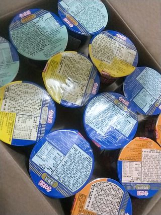 NISSIN 닛신 컵누들  4종 - 씨푸드오리지날, 씨푸드 스파이시, 씨푸드 커리, 씨푸드 XO소스 — 5점을 준 리뷰어가 2021년 12월 올린 사용 사진