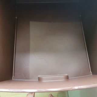 올맘 커넥트 5단 서랍장+분리커버+연결선반 구성 아이보리/브라운 — 5점을 준 리뷰어가 2021년 8월 올린 사용 사진
