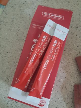 메타아르기닌 GC녹십자웰빙 메타 아르기닌 6000 플러스 오르니틴 — 5점을 준 리뷰어가 2022년 4월 올린 사용 사진