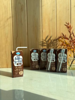 [구매평]덴마크 소화가 잘되는 우유로 만든 초코, 190ml, 24개 — 5점을 준 리뷰어가 2025년 2월 올린 사용 사진